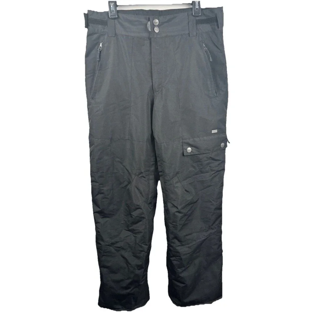 Liquid Men’s Black Ski/Snow Snowboard Insulated Pants Large 36” X 31”